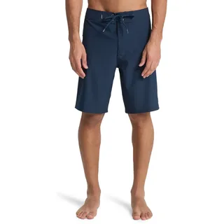 Boardshorts QUIKSILVER "Surfsilk Kaimana 20", Herren, Gr. 40(XXXL), blau (schwarz navy), Obermaterial: 88% Microfaser, 12% Elasthan;, Hosen Boardshorts