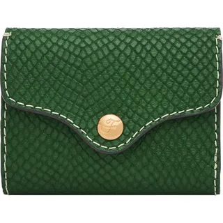 Fossil Heritage Trifold Geldbörse Damen grün