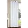 Vorhang Matte unifarbene Gardine Ösen Microsatin Micofaser-Gewebe 175x140 Weiß 20405