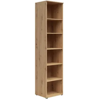 mömax Regal Bücherregal 45 x 195 x 40 cm Mehrfarbig
