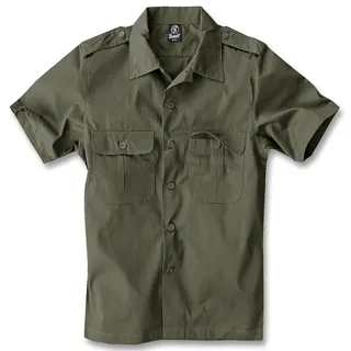 Brandit Textil Brandit Us Kurzarmhemd - Olive - 6XL