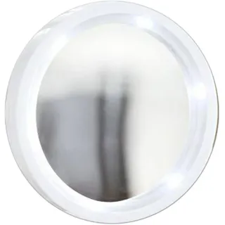 LED Kosmetikspiegel Beleuchtet Saugnapf 8x Vergrößerung Wand Schminkspiegel