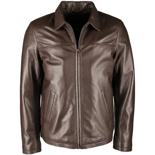 Lederjacke JCC "Lederjacke Luca", Herren, Gr. 56, braun, Obermaterial: 100% Lammleder LEL. Futter: 100% Baumwolle CO., Jacken Lederjacke