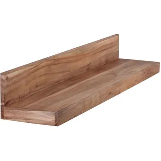 Wohnling Wandregal 110 x 24 x 17 cm Braun