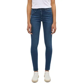 Mustang Shelby Skinny Jeans in mittleren Blauton-W34 / L32