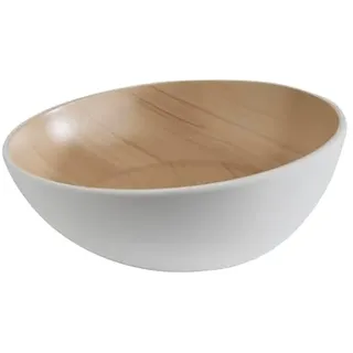 APS FRIDA LOOK Weiß/Holzoptik Ø 21,5 cm