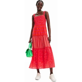 Desigual Damen Vest_ely 3000 Dress, Rot, M EU