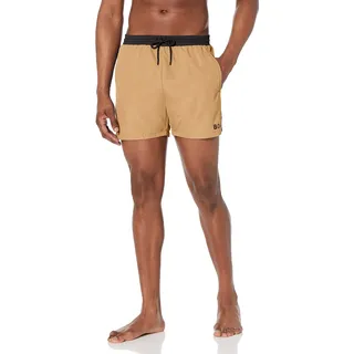 BOSS Herren Medium Length Solid Swim Trunk Badehose, Kultiges Kamel, L