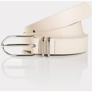 Tom Tailor Damengürtel Leder 2,5 cm gelb 105