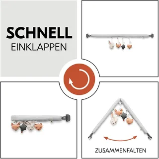 hauck Mobile "Travel Bed Mobile, Forest", für Hauck Reisebetten, bunt,