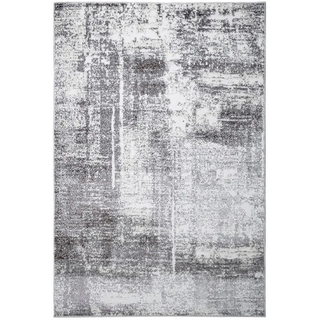 Teppich OTTO HOME "Salsa" Gr. 31, grau, B:280cm H:9mm L:380cm, Kunstfaser, Teppiche, Teppich, mit besonders weichem Flor, Kurzflor, im Vintage-Look, dichte Qualität