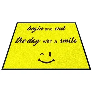 Andersen 2122169 Nylon Faser Innenraum Bodenmatte, Classic Impressions, Wohlfühl Logomatte, Nitrilgummirücken, 830 g/M2, Querformat, 60 cm x 85 cm