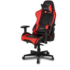 Bild von Verona XL+ Gaming Stuhl, Lederimitat, Rot