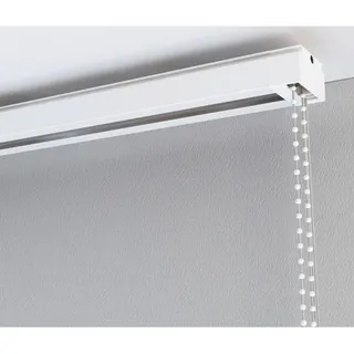 Homeware Vertikalschiene , Weiß , Kunststoff , 250 cm , Heimtextilien, Vorhänge, Vertikalanlagen