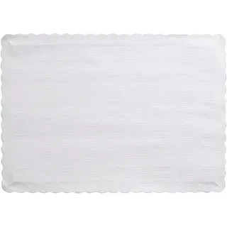 Creative Converting Touch of Color Papier-Tischsets, Partyzubehör, 50 Stück, Weiß