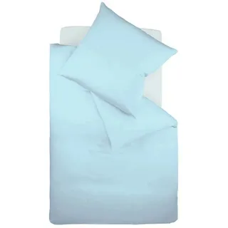 Uni Satin 9100 Bettwäsche - Blau
