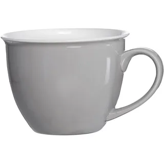 Geschirr Doppio Jumbo Kaffeetasse 0,35 l Grau 1