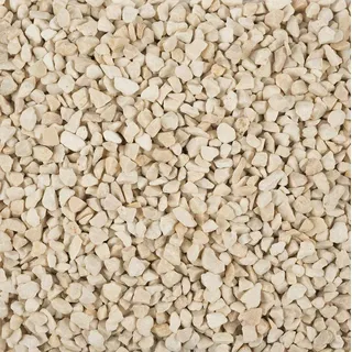 Edzard Dekogranulat/Dekosteine (2-3 mm), 2 kg, Farbe Creme, warme Farbe, wasserfest, staubfrei