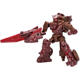 Hasbro Transformers Legacy United Core-Klasse Infernac Universe Bouldercrash Actionfigur 9 cm grau/rot