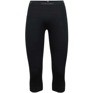 Icebreaker Damen 3/4 Funktionshose Merino 200 Oasis Legless black