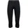 Damen 3/4 Funktionshose Merino black