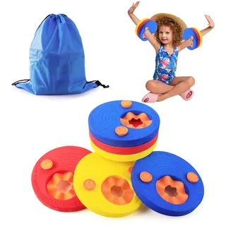 6 Stück Schwimmflügel für Kinder 2-7 Jahre, Schwimmscheiben Kinder, Eva Schaum Schwimmflügel ohne Aufblasen, Auftriebshilfe Schwimmhilfe zum Schwimmen Lernen für Kleinkind Mädchen Junge