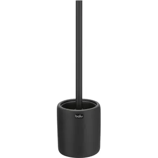 baliv WC-Bürstenhalter Schwarz Polyresin