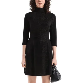 QS Samtkleid mit Glitzer