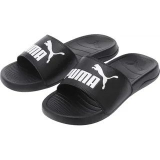 Puma - Herren/Damen Unisex Badesandale "Popcat", Logo GT1120 (40,5 EU) (Schwarz) - Schwarz