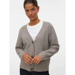 Vero Moda VMBOOM Strickjacke Grau S