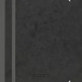 Brunnen Notizbuch FACT!plus DIN A5 punktkariert, schwarz Softcover 192 Seiten, 1 St.