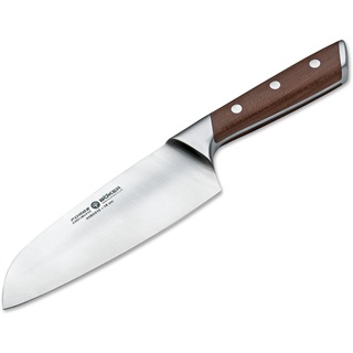 Böker Forge Wood Santoku Kochmesser, Braun