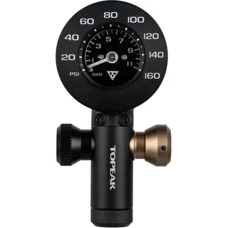Topeak Airbooster G+ CO2 Fahrradpumpe Schwarz Einheitsgröße