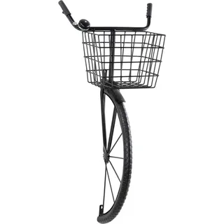 Casablanca by Gilde Wanddekoobjekt »Wandobjekt schwarzes Fahrrad«, schwarz
