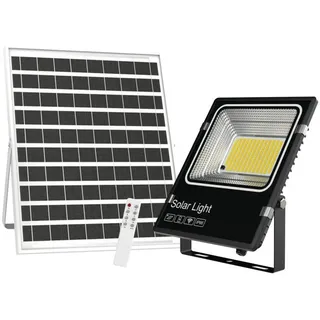 LUXULA Außenstrahler Solar LED 6 W Akku 700 lm IP66
