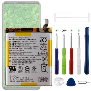 Swark SNYSAC5 Akku Kompatibel mit Sony Xperia 1 III XQ-BC72 XQBC62/B 5G mit aktualisiertem Reparaturwerkzeugsatz
