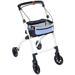 RIDDER Indoor Rollator Assistent Aluminium/Nylon weiß
