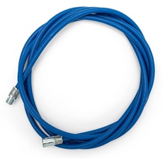BARETTO Flexible Extension Cable Blue Steel Coated for Pellet Stove Cleaning Kit - Length 3 Meters - Suitable for Pellet Stoves with Curves, Reaches a Maximum Curvature of 90°