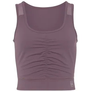 LASCANA ACTIVE Crop-Top Damen lila Gr.XS (32/34)