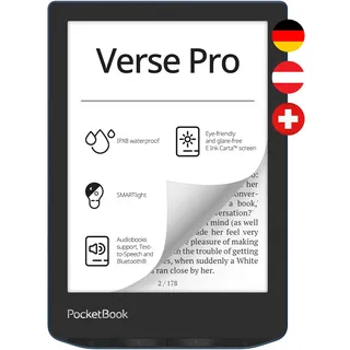 PocketBook Verse Pro 2022 16 GB Azure