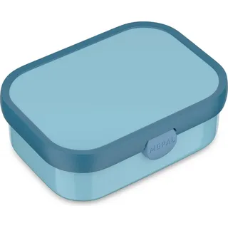 Mepal Brotdose Kinder Campus mit Bento-Einsatz 0,75 Liter Cool blue