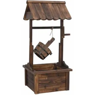 vidaXL Wasserfall Wunschbrunnen mit Pumpe 57x50x112 cm