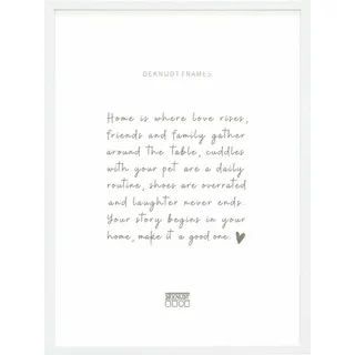 Deknudt S41JK1 Fotorahmen Holz weiß 30x30 cm