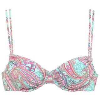 VENICE BEACH Bügel-Bikini-Top Damen mint-bedruckt Gr.38 Cup B