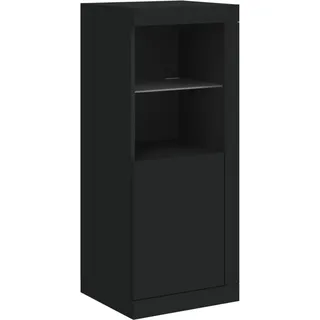 vidaXL Sideboard 41 x 37 x 100 cm schwarz