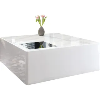 SalesFever Couchtisch Weiß 100 x 100 x 40 cm
