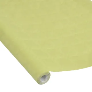 Homéa, Vitamin-Tischdecke aus Damast-Papier, 1,18 x 5 m, Lindengrün