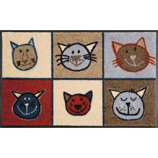 Wash+Dry Miau Miau 50 x 75 cm Bunt