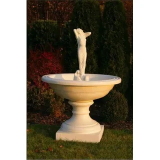 Edler Wasser Springbrunnen Deko Terrasse Brunnen Garten Fontaine Zierbrunnen Neu - Weiß
