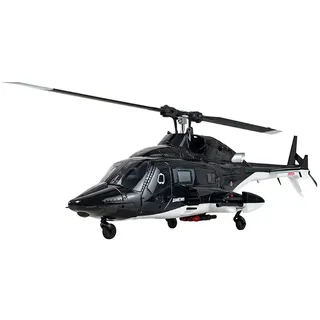 AMEWI RC-Hubschrauber Bell 222 Airwolf Pro 8CH RTF schwarz, weiß